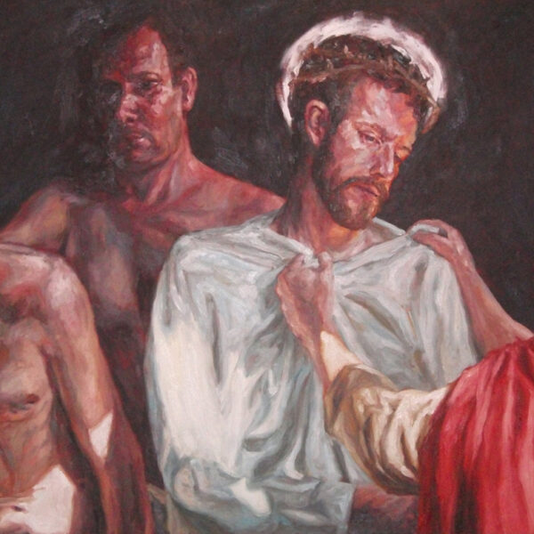 11  Christ is Stripped of His Garments tenth Station 600x600