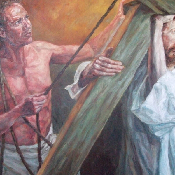 3  Christ Accepts The Cross Second Station 600x600