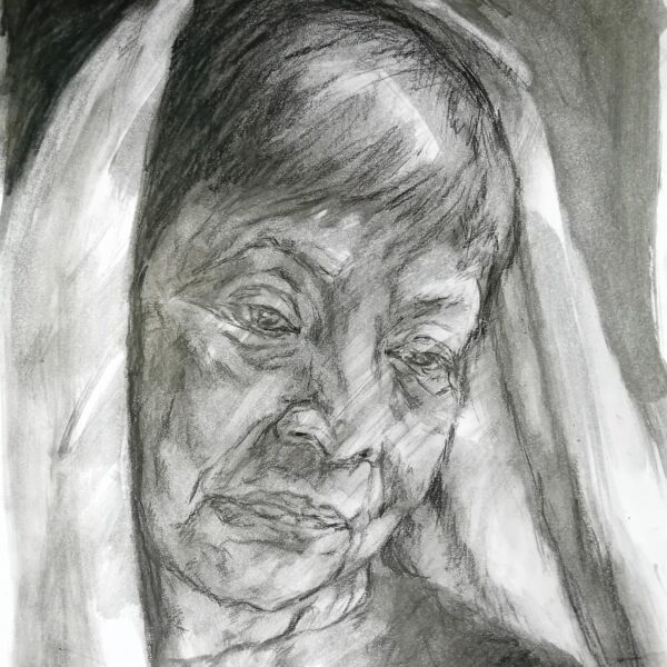 Woman of Samaria Sketch II  600x600